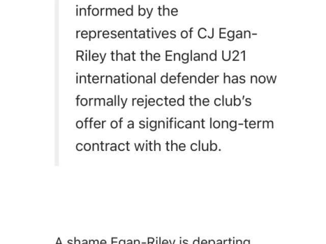 Screenshot of a link post with link and source, quote set in block quotes, and my comment below