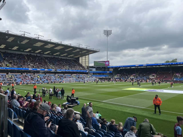 View towards the Jimmy McIlroy stand at Turf Moor, ahead of the visit of Sunderland